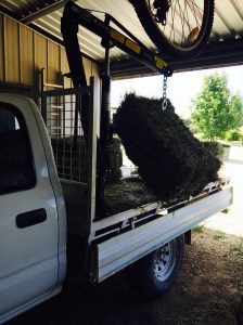 Hook it on and swing it around.